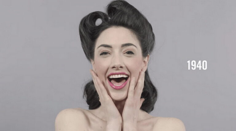 Бьюти-эволюция: 100 лет красоты за 1 минуту