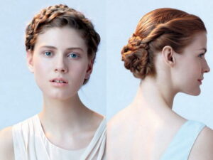 Fryzury z warkoczy (zdjęcia)