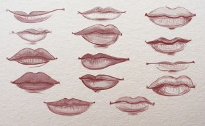 Рисуем губы