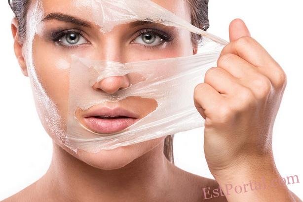 Терапия состояния кожи после химических пилингов